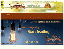 Tablet Screenshot of bangalla.com